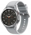 ساعت هوشمند سامسونگ Galaxy Watch 4 Classic سایز 42mm ظرفیت 16 GB و رم 1.5GB بدنه استیل رنگ نقره‌ای